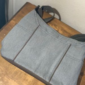 Thirty one gray tote bag